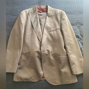 LIGHT BROWN BASSO SUIT